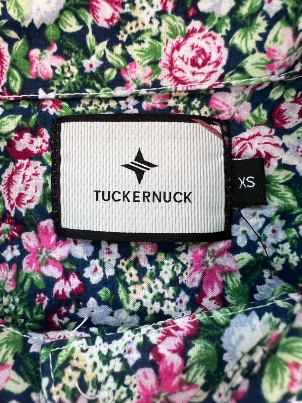 Tuckernuck Callahan Shirt Dress Floral Cotton Mini - Picture 9 of 12